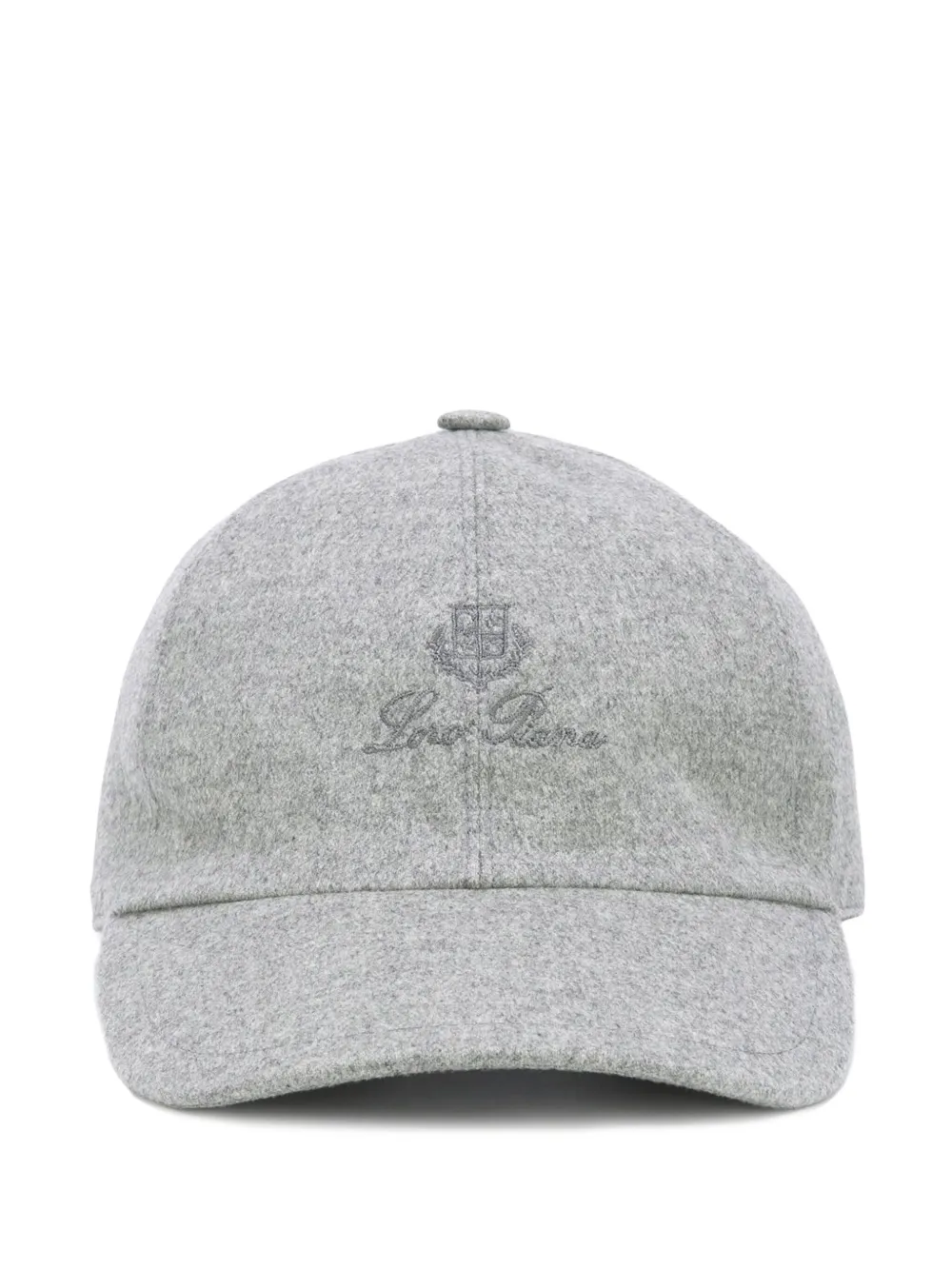 

Бейсболка с логотипом Loro Piana, серый