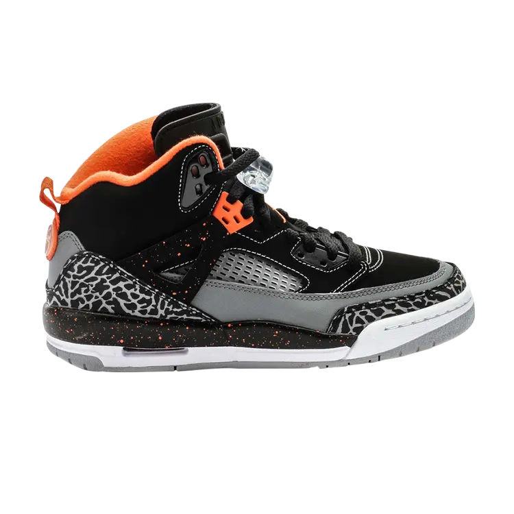 

Кроссовки Air Jordan Jordan Spiz'ike GS 'Black Electric Orange', черный