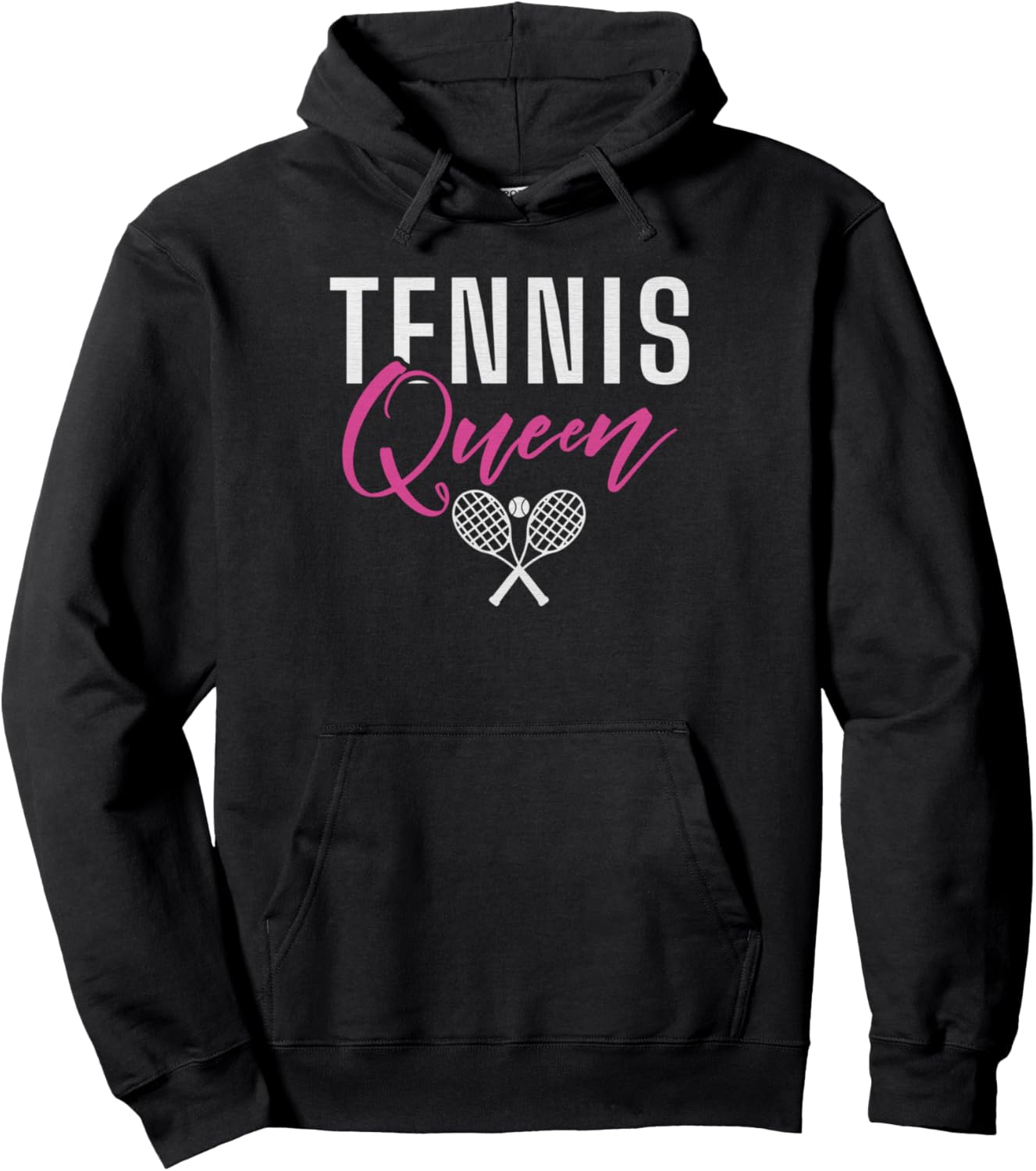 

Резиновая толстовка Tennis Queen, черная Tennis Gifts & Accessories