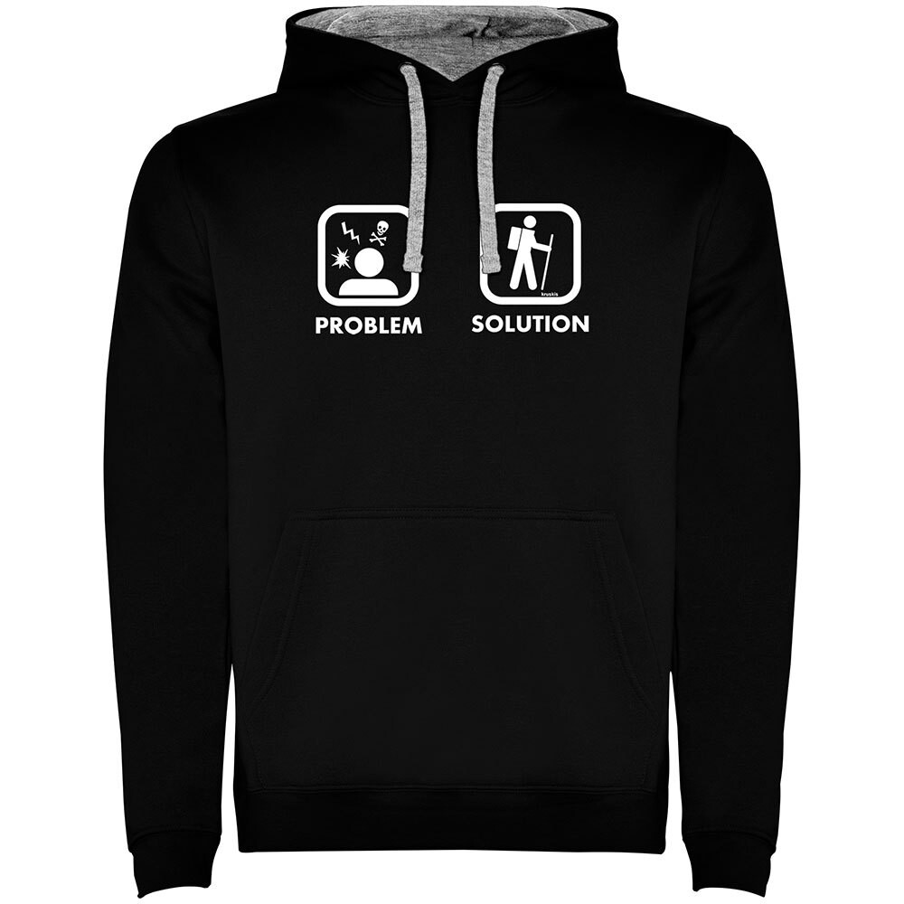 

Худи Kruskis Problem Solution Trek Two-Colour, черный