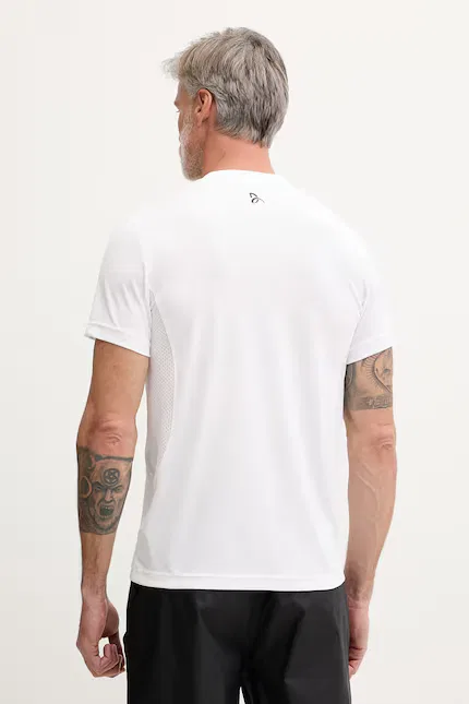 Футболка классическая Lacoste, белый — фото 3