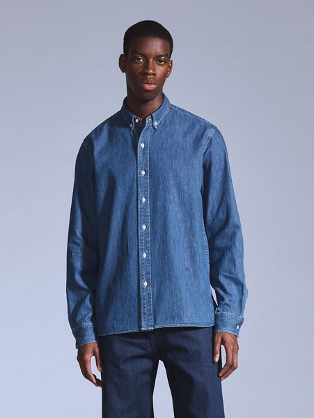 Рубашка на пуговицах BLUETAB Levi's, Medium Indigo - Worn In