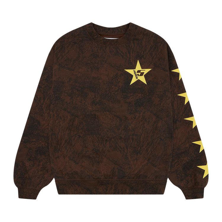 

Толстовка Sp5der 5 Crewneck Sweatshirt 'Brown', коричневый