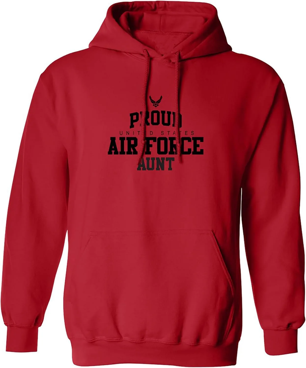 

Толстовка Zerogravitee Proud Air Force AUNT с капюшоном для взрослых