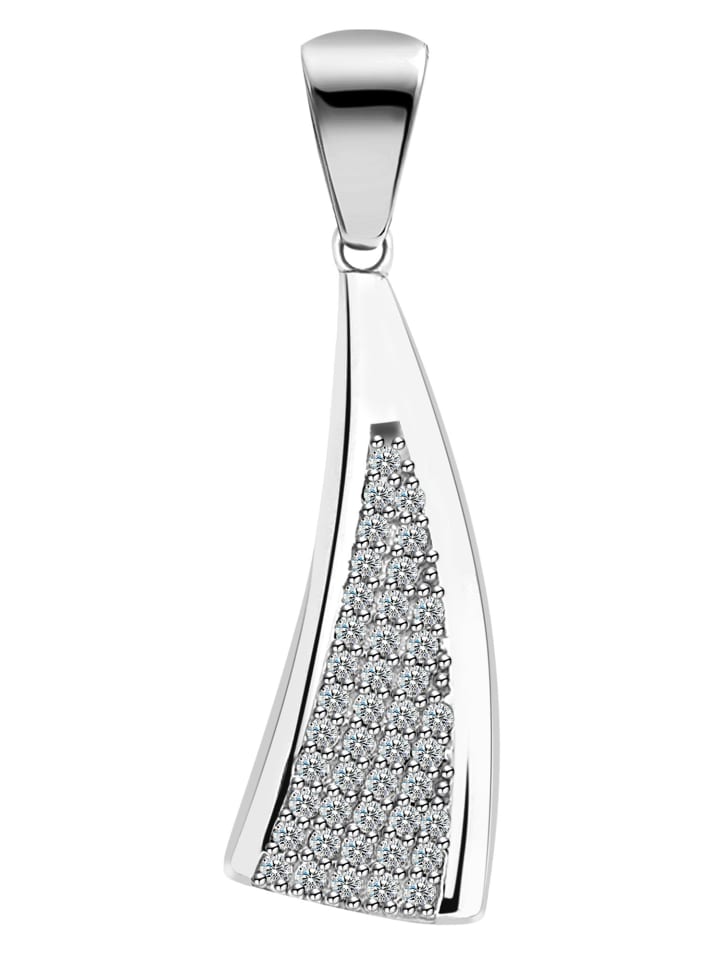 

Adeliás Женский кулон из серебра 925 пробы с кубическим цирконием в серебряной оправе