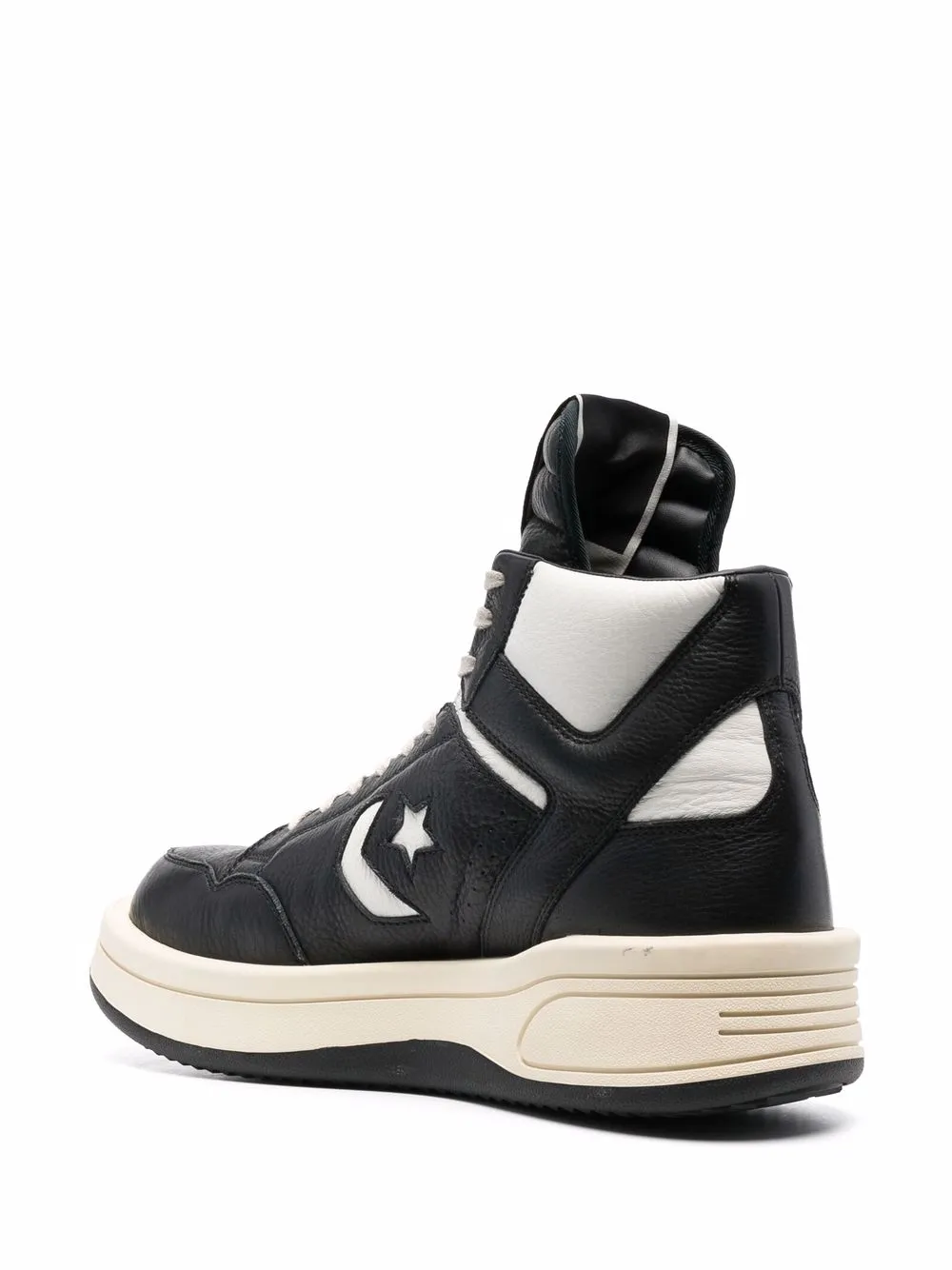 Высокие кеды DRKSHDW TURBODRK из коллаборации с Converse Rick Owens DRKSHDW, черный — фото 3