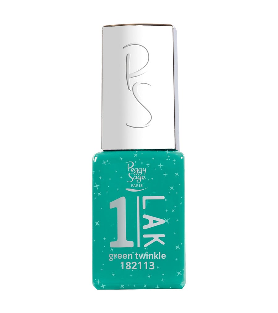 

1LAK Green Twinkle гибридный лак 3в1 5мл Peggy Sage