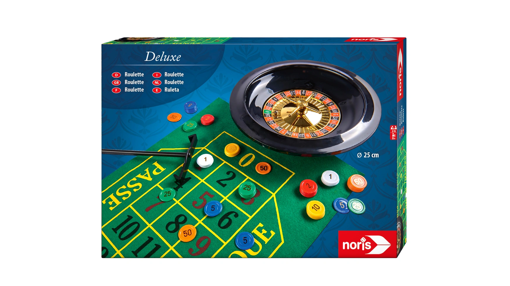 

Рулетка 25 см Noris Spiele