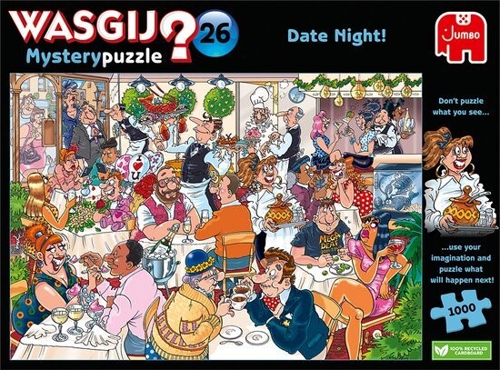 

Пазл для взрослых Wasgij Mystery 26 Date Night! На дату 1000 шт.