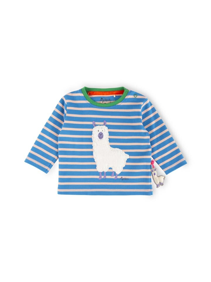 

Рубашка с длинным рукавом Sigikid crazy lama, синий