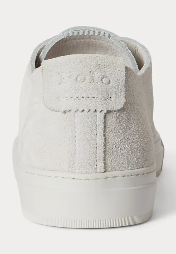 Деконструированные кроссовки из телячьей замши jermain Polo Ralph Lauren, Off White — фото 3