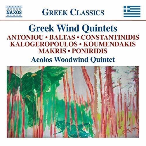 

CD диск Kalogeropoulos / Aeolos Woodwind Quintet: Greek Wind Quintets