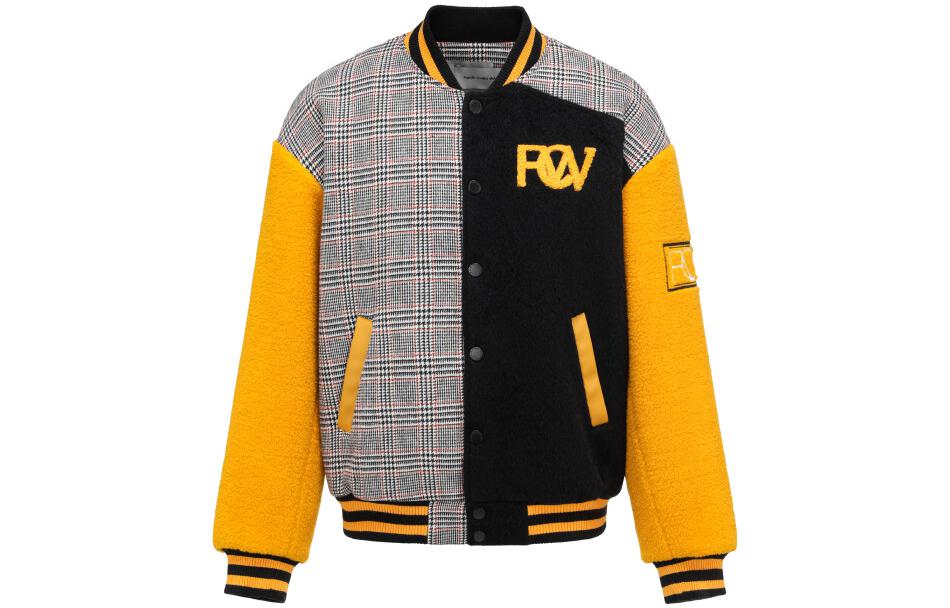 

Feng Chen Wang Куртка мужская черная желтая, Black Yellow