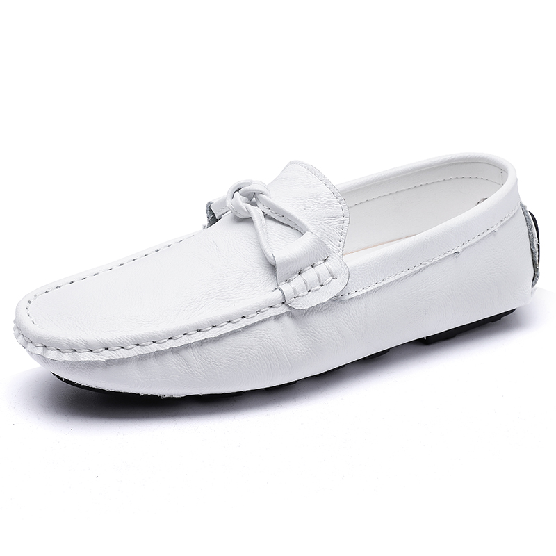 

King Jinmai Мужские повседневные кеды низкие белые, цвет White