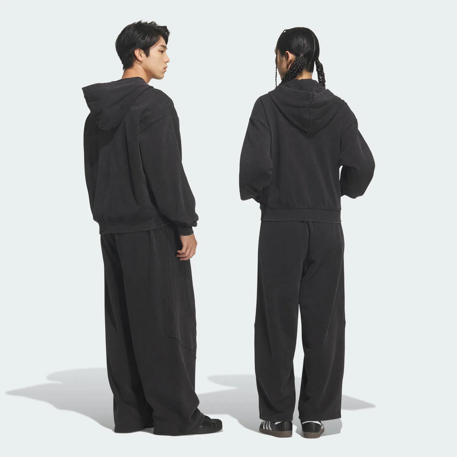 Мужские чёрные спортивные брюки Adidas TG — фото 2