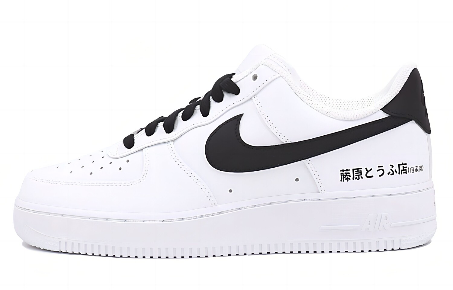 

Кроссовки Nike Air Force 1 Skateboarding Shoes Men Low-top Black/white, белый