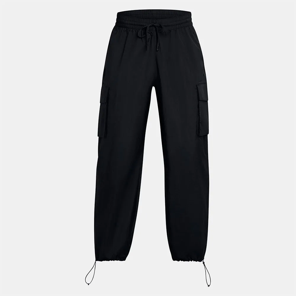 

Джоггеры Under Armour Icon HWT Fleece Wash Oversized, черный