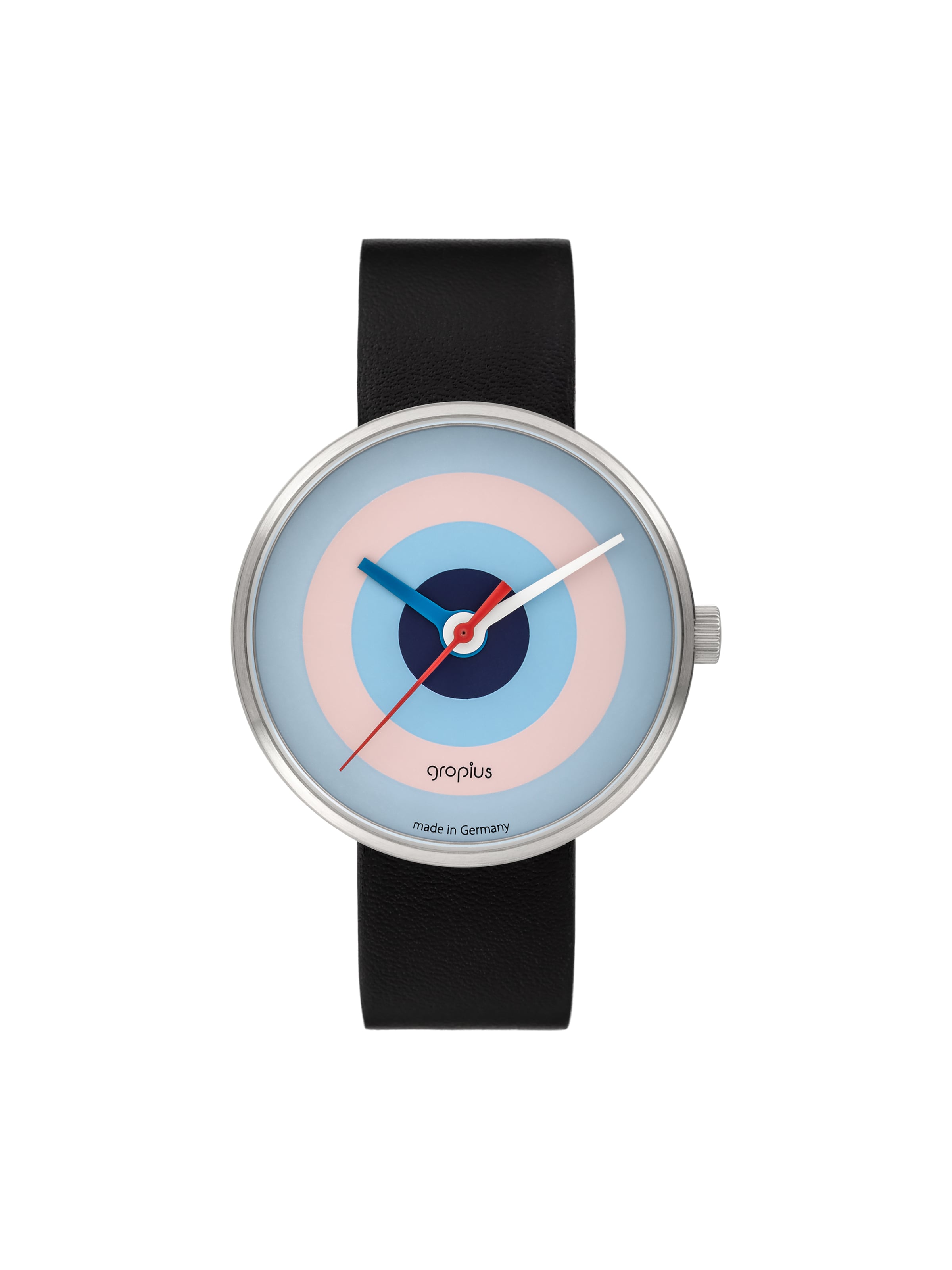 

WALTER GROPIUS Часы Analog 'J. ALBERS' в светло-голубом цвете