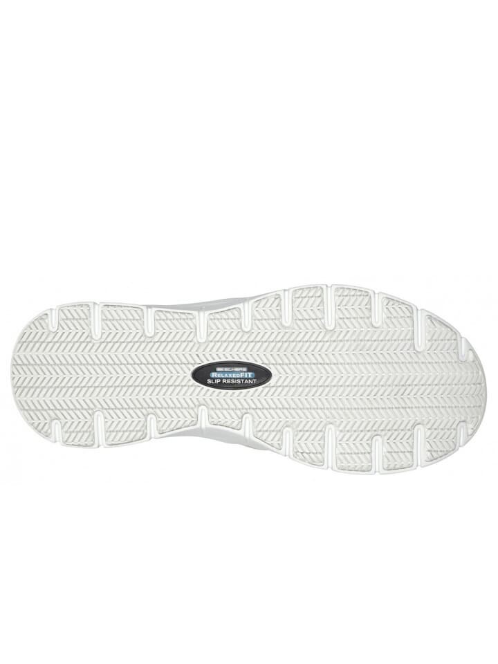 Кроссовки на шнуровке Skechers Footwear Slipper Work, белый — фото 3