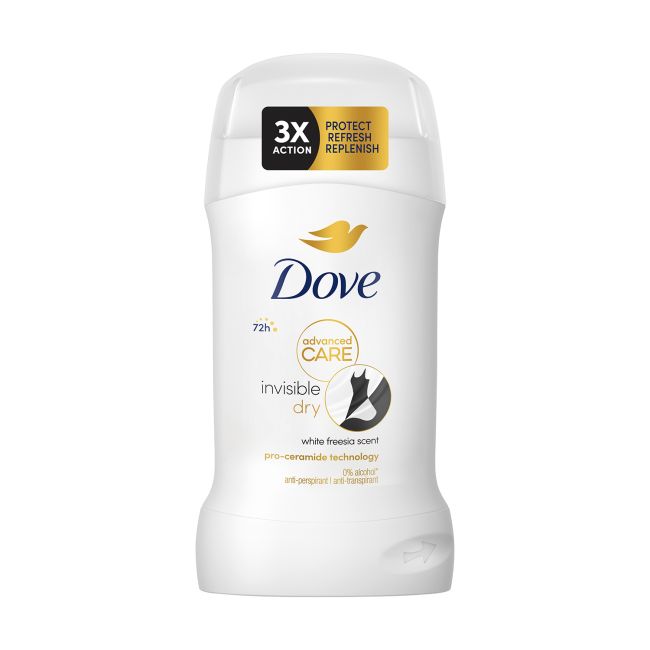 

Невидимый сухой дезодорант-карандаш антиперспирант Dove, 50 мл
