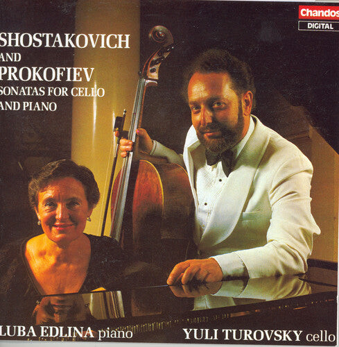

CD диск Shostakovich / Edlina / Turovsky: Cello Sonatas