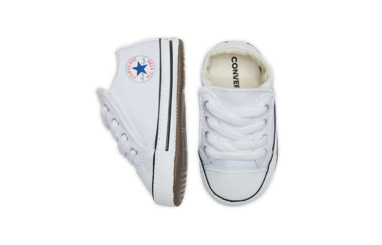 Кеды Converse Chuck Taylor All Star Cribster Toddler/Youth White, белый — фото 4