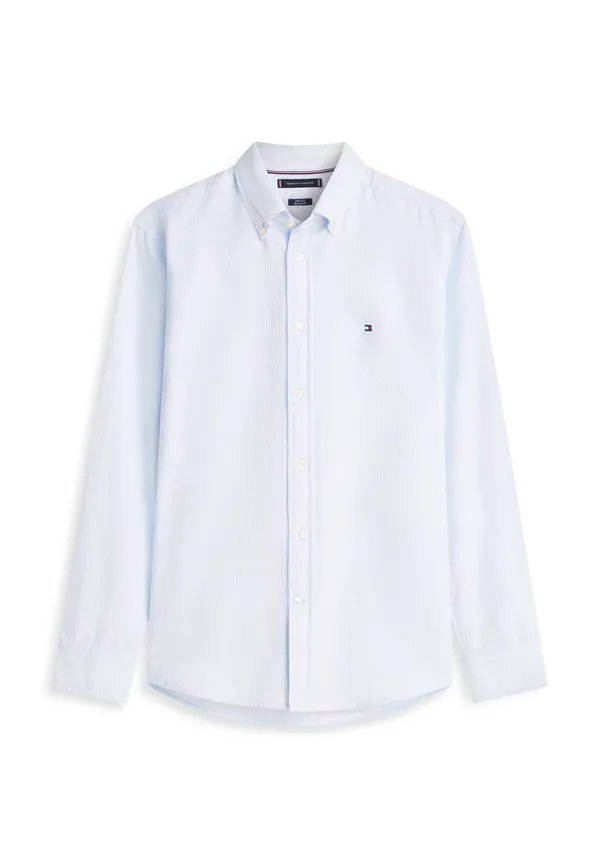 Рубашка добби стандартного кроя th flex Tommy Hilfiger, Sweet Blue — фото 4