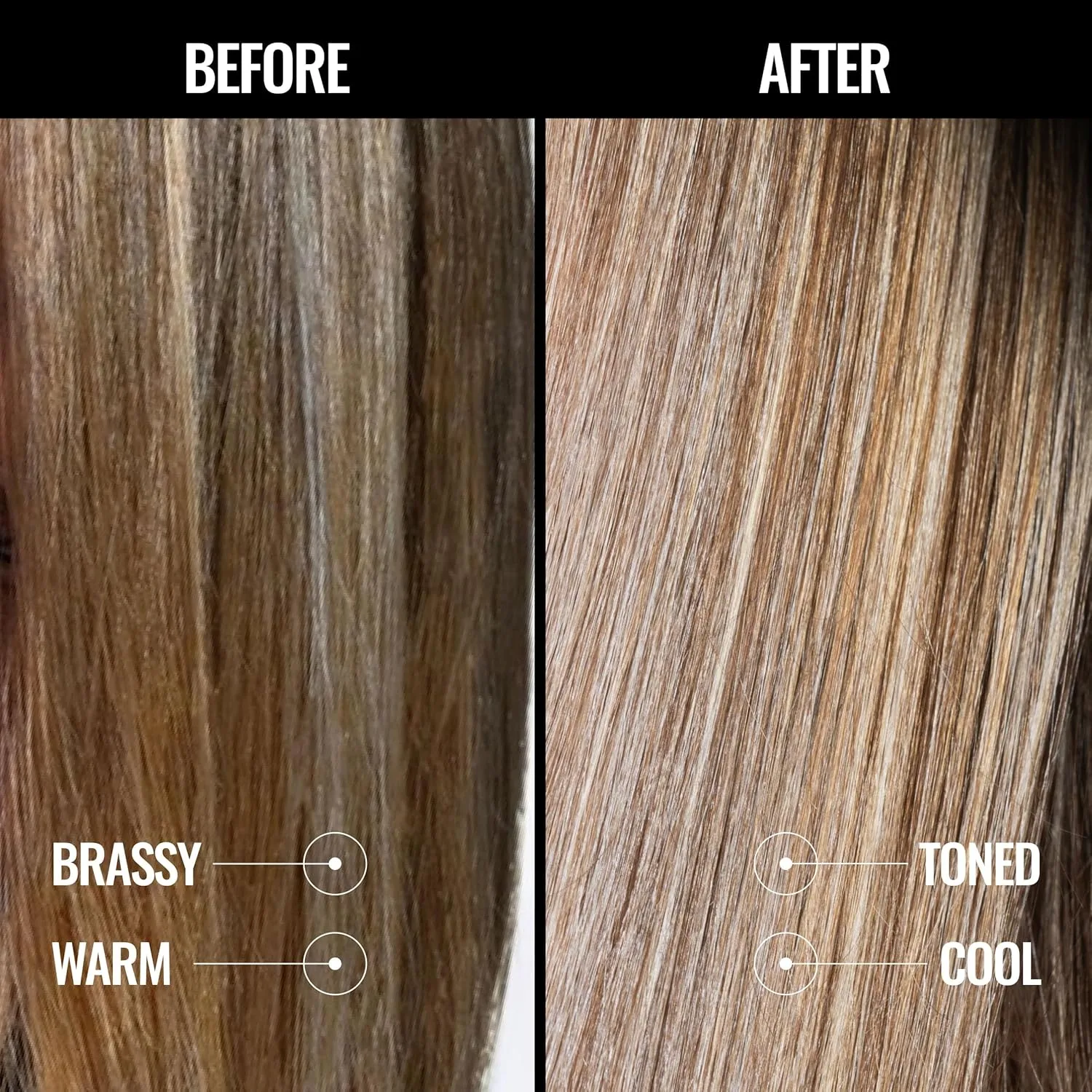 Pravana The Perfect Blonde Purple Toning Shampoo, кондиционер и маска, нейтрализует медные и желтые оттенки, для окрашенных волос, Chromasilk, 300 мл, yellow — фото 4
