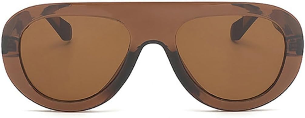 

Популярные модные солнцезащитные очки-пилот для женщин, защита от УФ-излучения UV400, ретро-градиентные солнцезащитные очки, трендовые мужские солнцезащитные очки 13168 Melrose, Brown