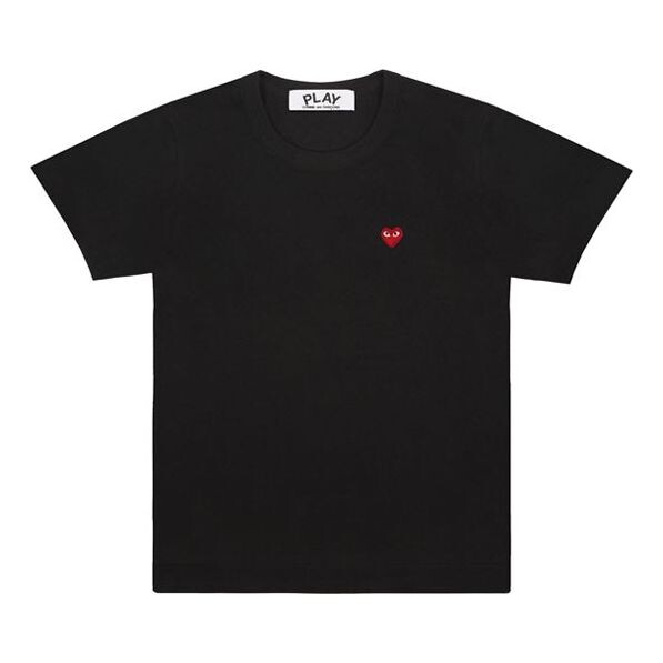 

Футболка small heart t-shirt 'black' Comme Des Garcons Play, черный