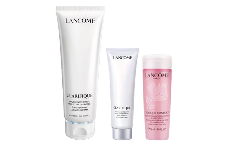 

Lankou Aurora набор для ухода за кожей очищающий, освежающий, увлажняющий 125ml+50ml+50ml LANCOME