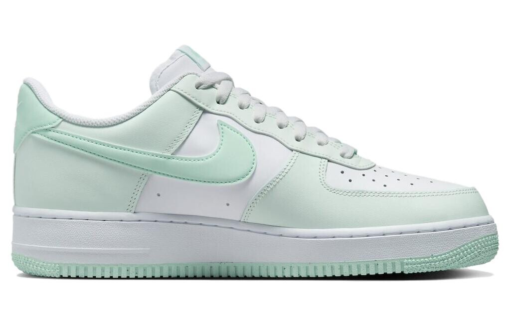 Мужские кроссовки Nike Air Force 1 Зеленый/Белый — фото 2