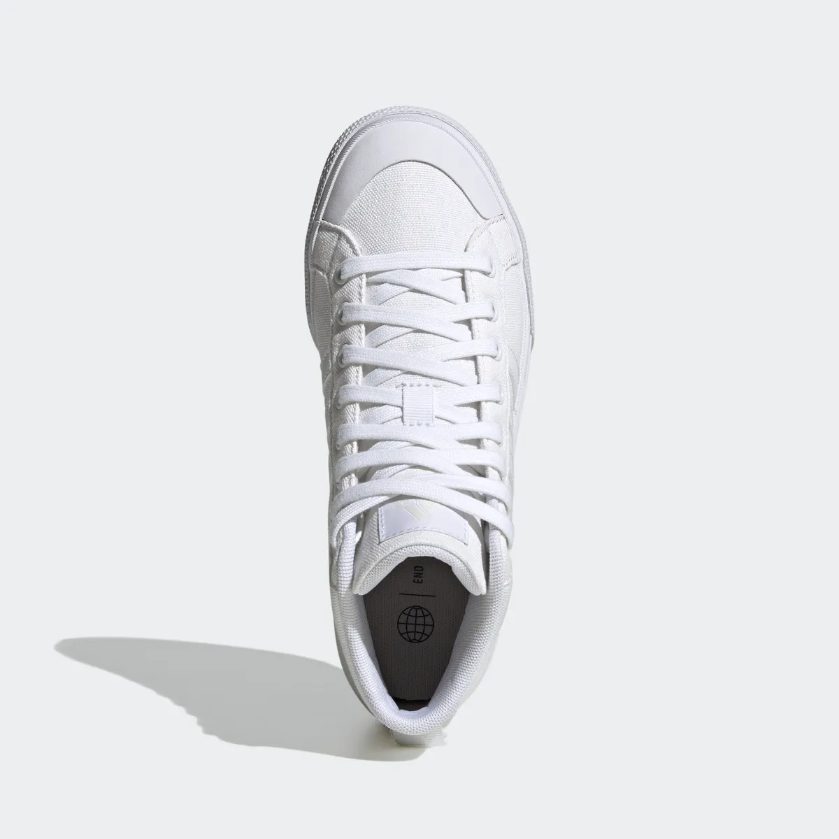 Спортивные кроссовки adidas "BRAVADA 2.0 PLATFORM MID" Adidas Sportswear, белый — фото 4
