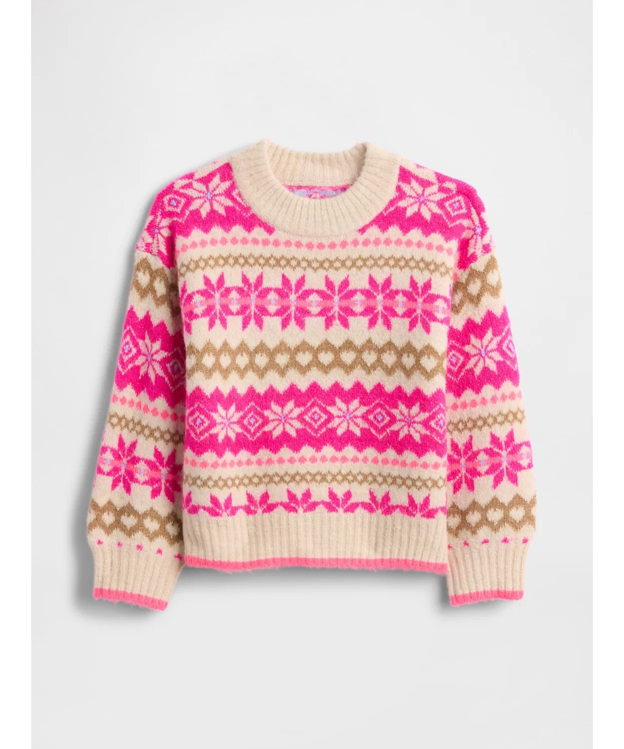 Свитер Fair Isle для малышей, мульти, Gap