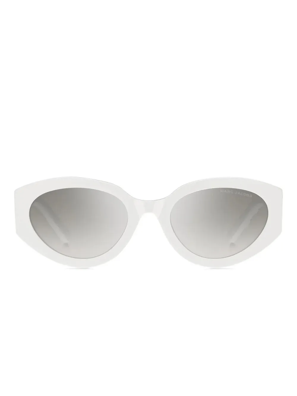 

Солнцезащитные очки в овальной оправе с логотипом Marc Jacobs Eyewear, белый