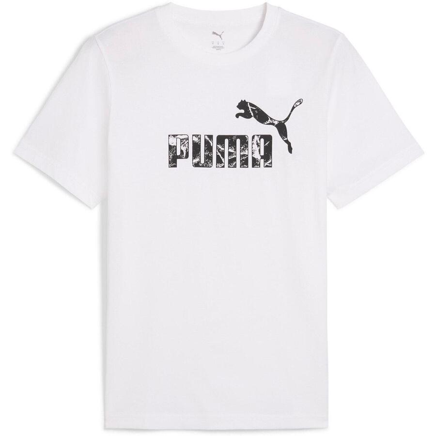 

Футболка Puma Graphics No.1 Logo Tee, белая, мужская