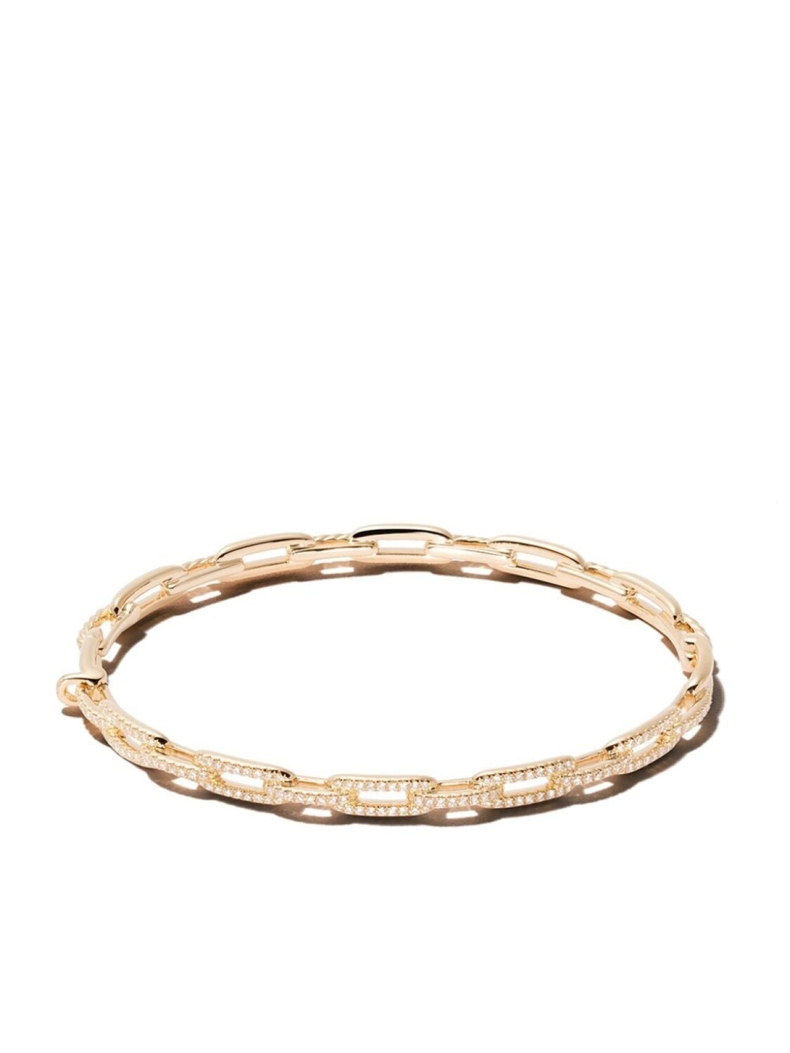 

Браслет Stax Chain Link из желтого золота с бриллиантами David Yurman, золотой