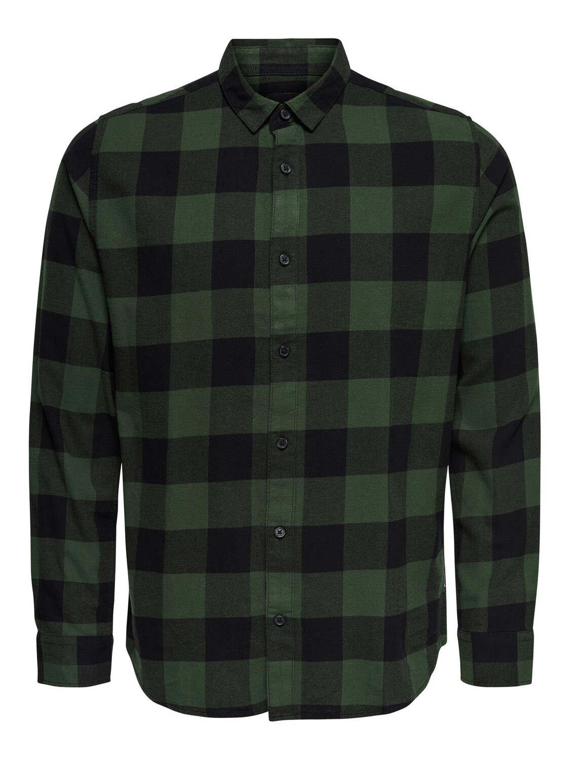 

Рубашка ONLY Freizeit Karo Holzfäller Kariertes Flanell, хаки