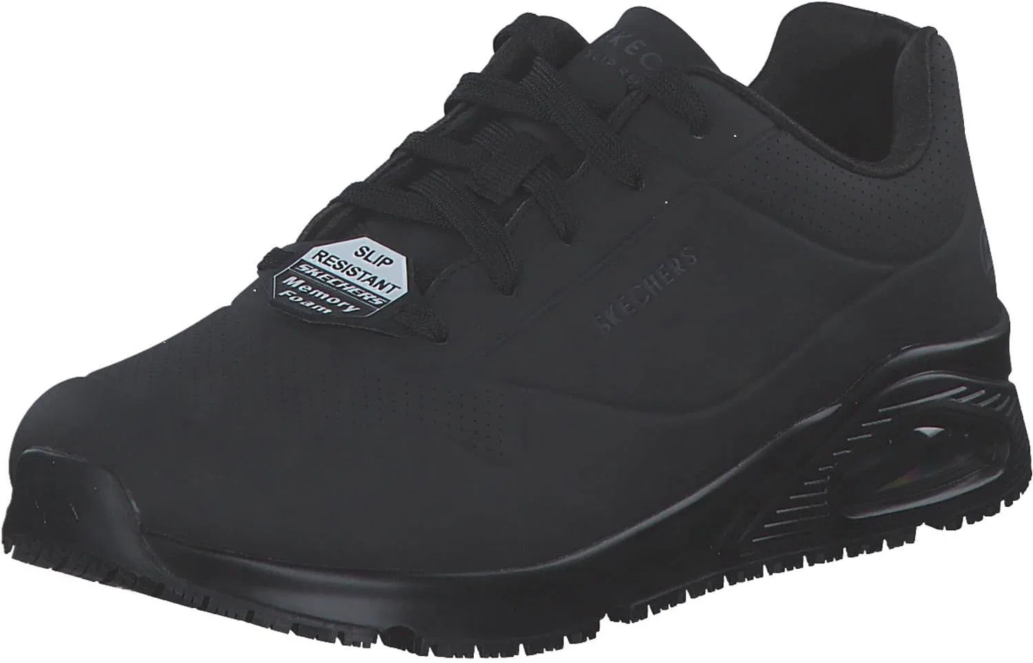 Мужские кроссовки Skechers Uno Sr Sutal, Black Synthetic