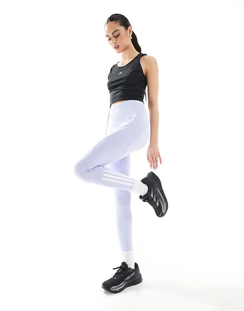 

Леггинсы Adidas Training Hyperglam полной длины в сиреневом цвете adidas performance