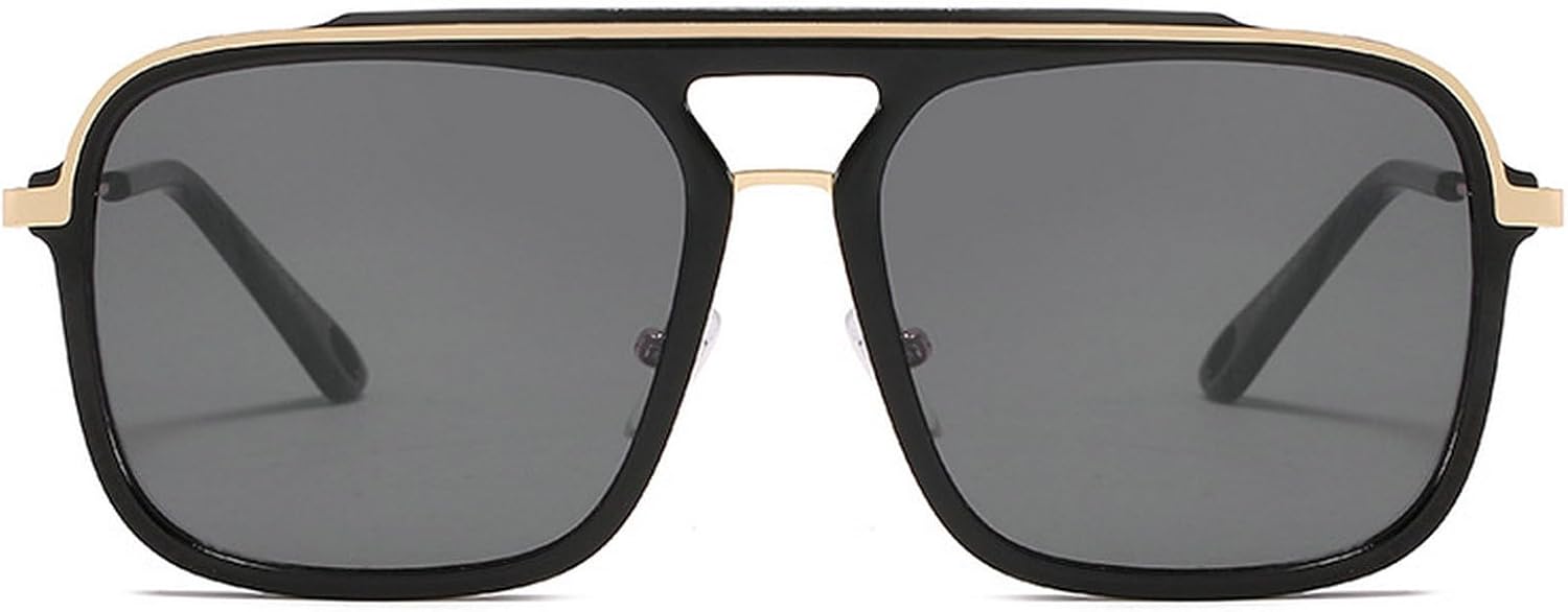 

Винтажные солнцезащитные очки-пилот для мужчин, ретро-очки для вождения, мужские модные квадратные солнцезащитные очки, женские модные очки с защитой от УФ-излучения UV400 mincl, C6