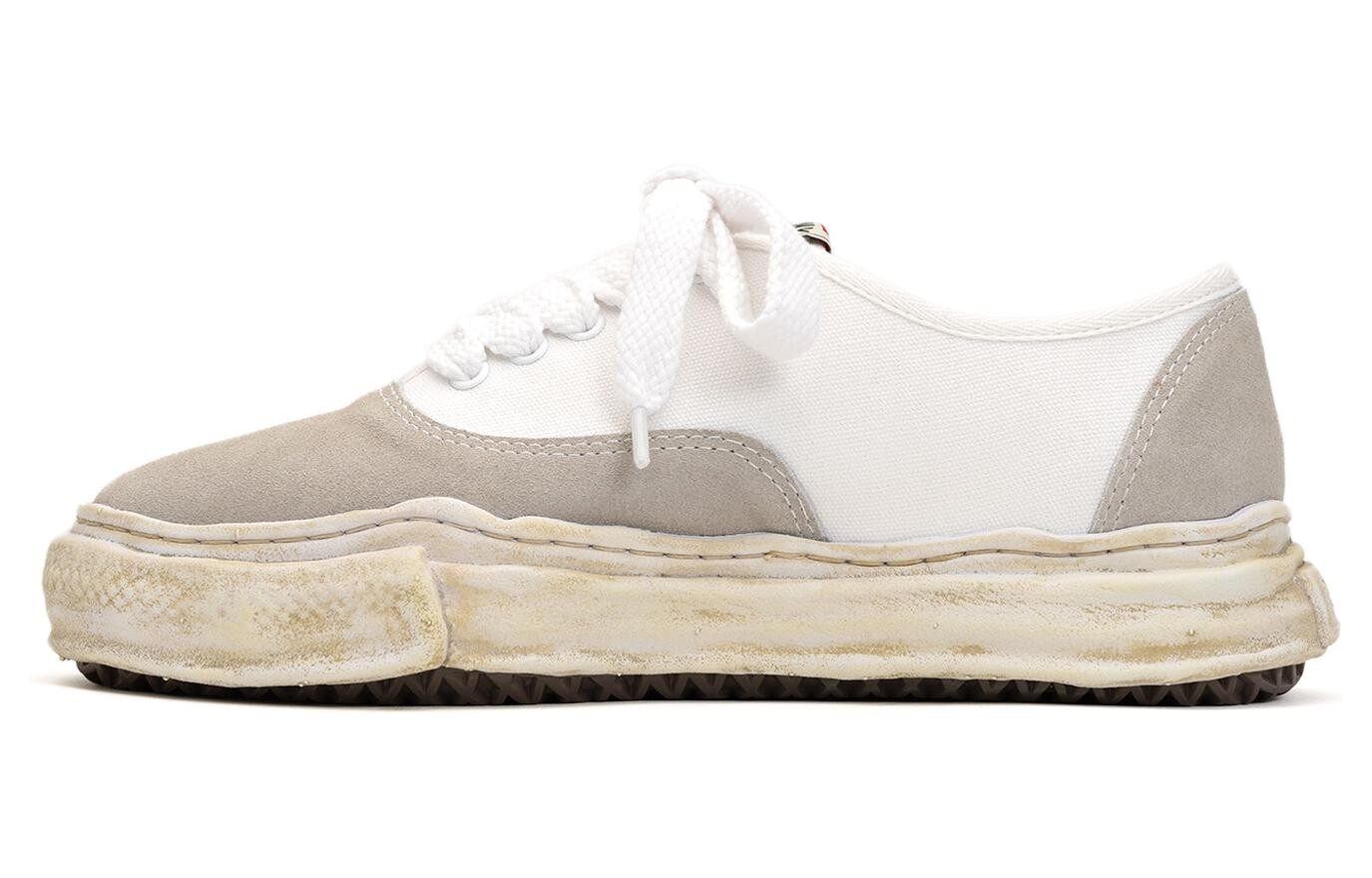 

Кроссовки Maison MIHARA YASUHIRO Baker Canvas Sneakers, черный