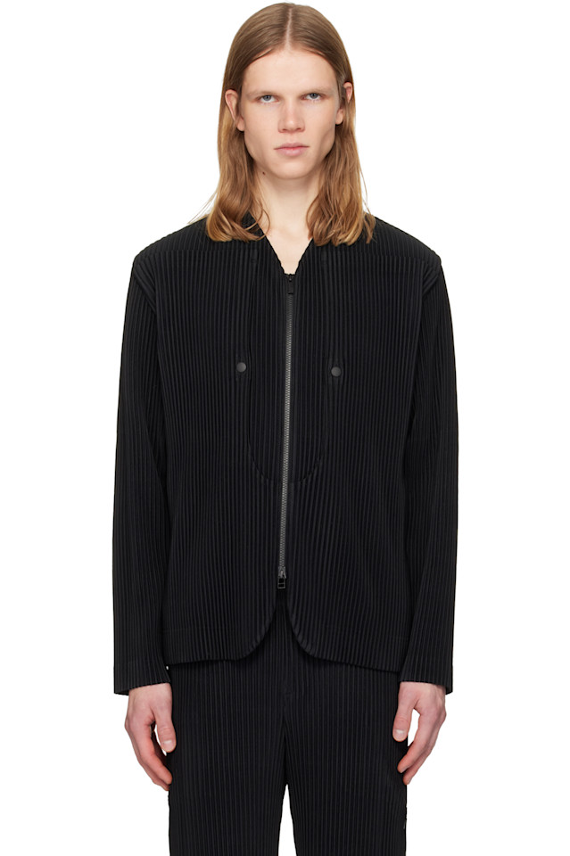 

Куртка из карьера Homme Plissé Issey Miyake, черный