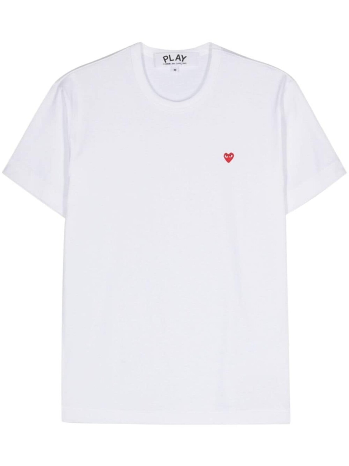 

Comme Des Garçons Play футболка с нашивкой, белый
