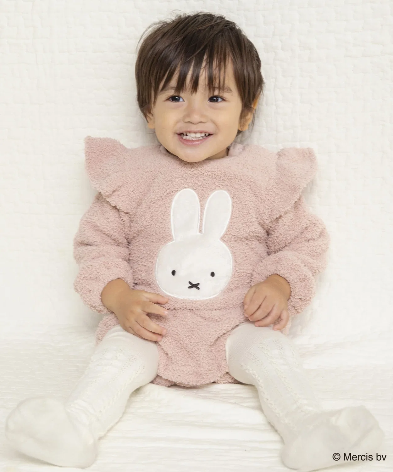 Комбинезон Miffy флисовый розовый — фото 2