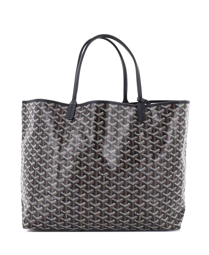 

Сумка-тоут GM Saint Louis с покрытием из холста Pre-Owned Goyard, черный