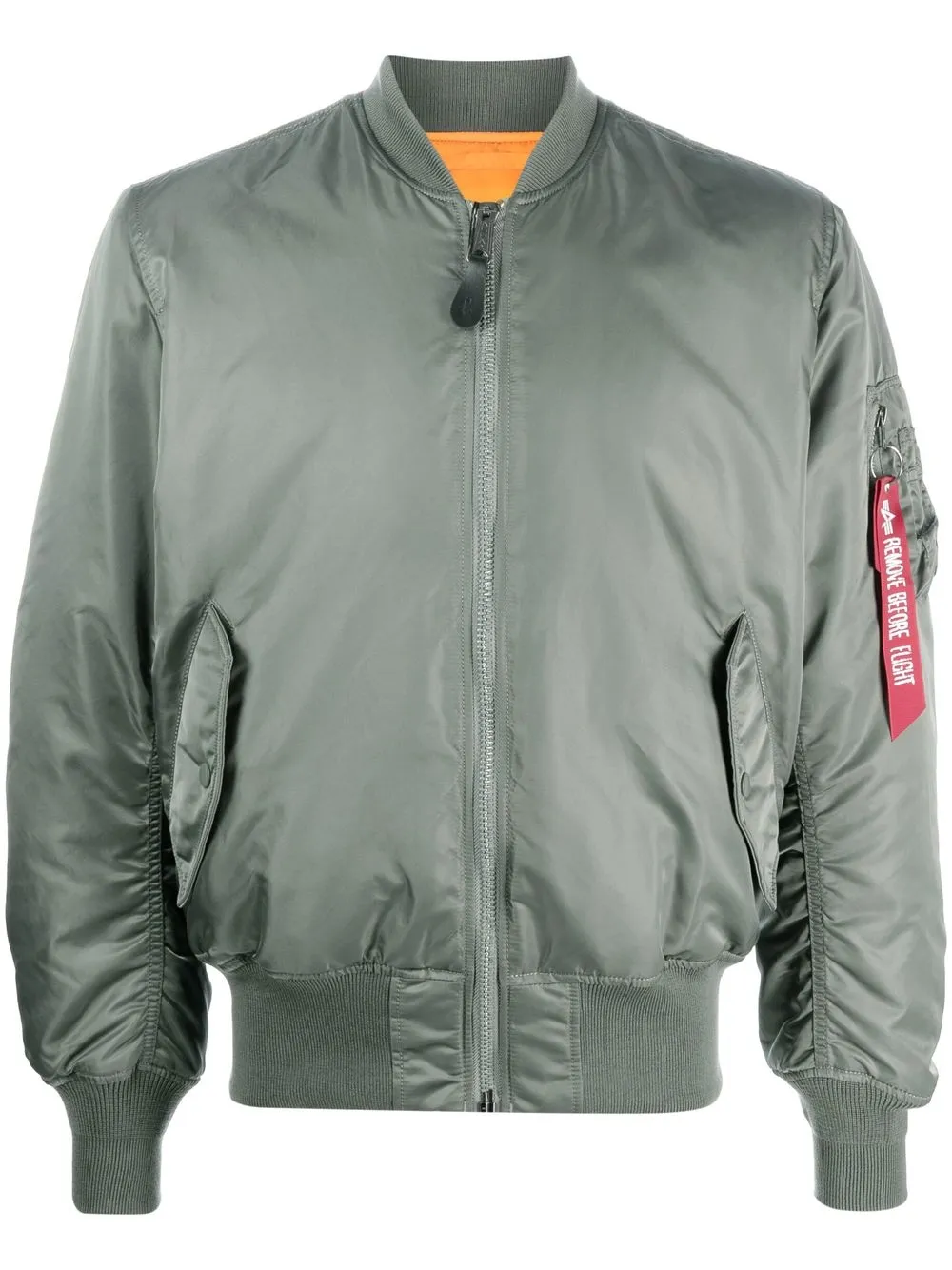 

Бомбер MA-1 Alpha Industries, зеленый