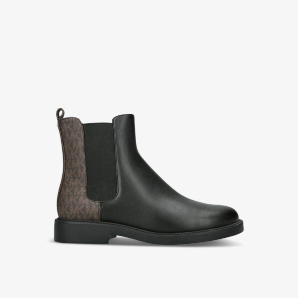 

Ботинки челси из ореховой кожи Michael Michael Kors, черный