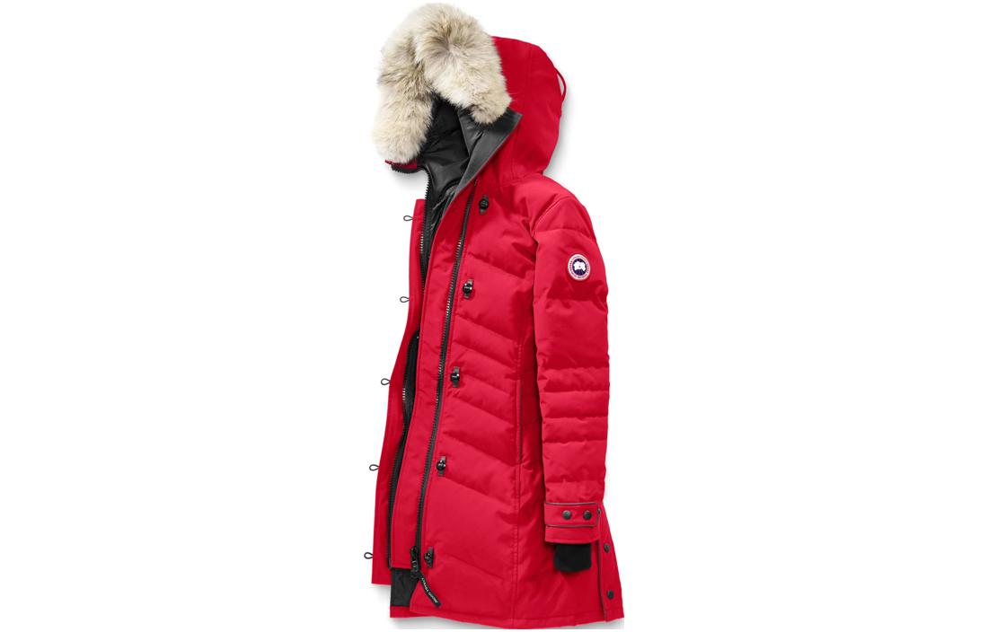 

Пуховик женский Lorette Series Canada Goose, красный