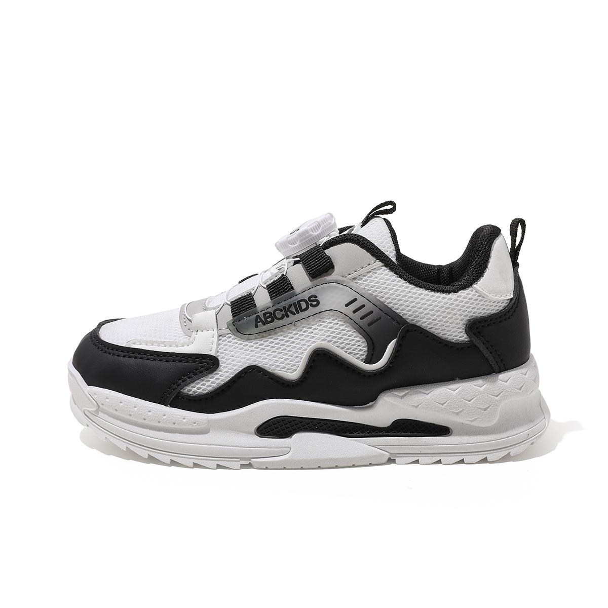 

ABC KIDS Детские повседневные кроссовки White Black, дышащие, легкие, прочные